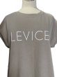 画像4: （再入荷）「LEVICE」ロールアップスリーブロゴTシャツ (4)