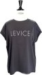 画像8: （再入荷）「LEVICE」ロールアップスリーブロゴTシャツ (8)